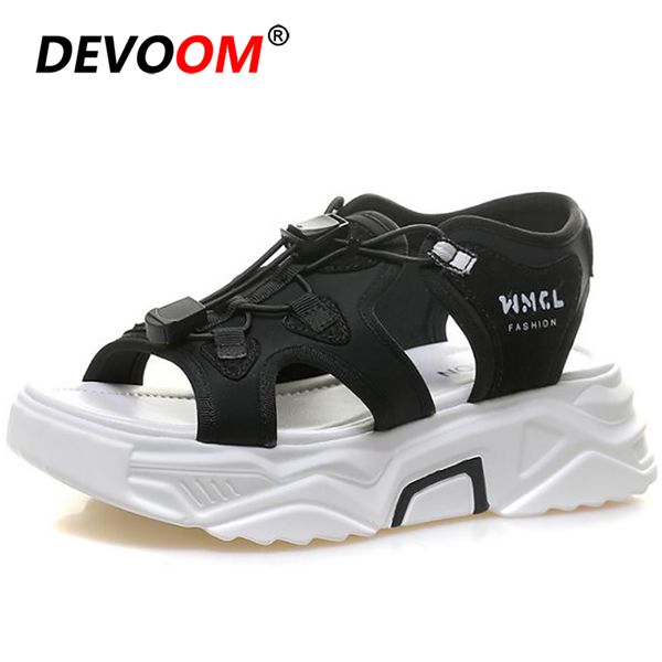 

summer outdoor chunky sneakers beach shoes sport hiking platform sandals sandalias mujer 2020 sandals women femmes sandales e 40