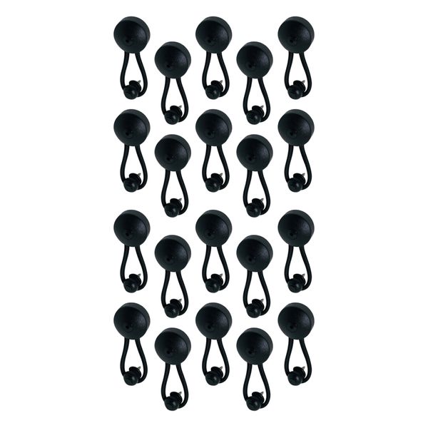

20pcs / set shock cord обложка клипов и шнуровкой knobs для лодки грузовик canvas