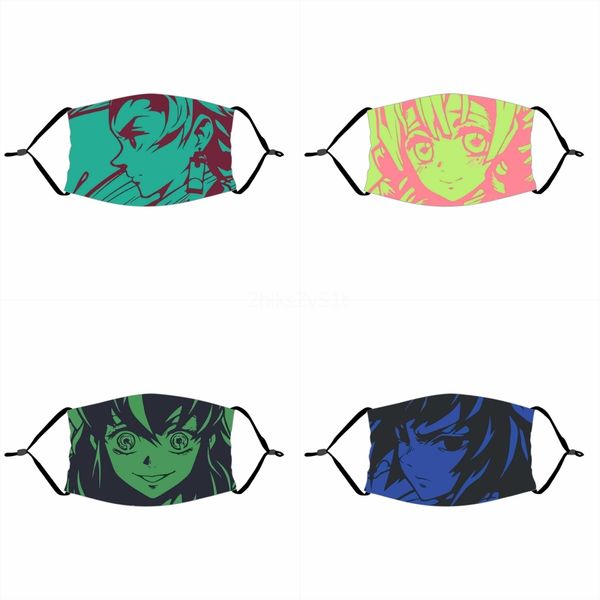 

otcartoon printed wasale fa mask fasion masks reatale anti dust anti- silk i #126#319, Black