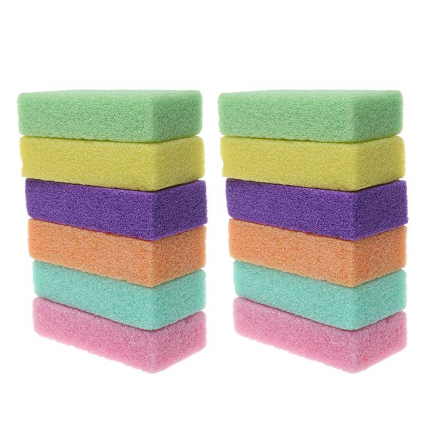 

2pcs foot care scrubber pumice stone callus removal foot clean pedicure