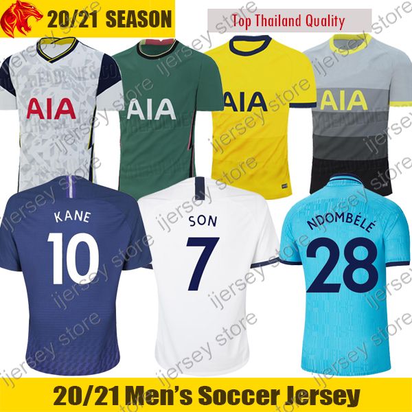 

19 20 tottenham kane soccer jersey spurs 2019 2020 lucas lo celso jersey son ndombele football shirt dele mens + kids kit, Black;yellow