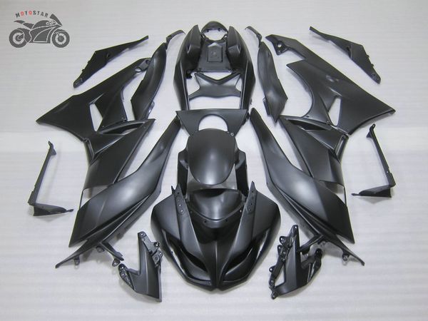 Высококачественный китайский обтекательный комплект для Kawasaki Ninja ZX6R 2009 2010 2011 2012 Matte Black Flatings Kits ZX636 09-12 ZX 6R 636 ZX-6R