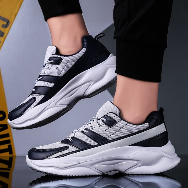 

men sneakers air cushion outdoor walking shoes mesh breathable sport running shoes soft casual sneakers size 39-46