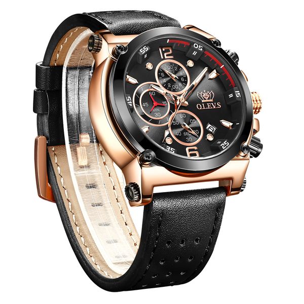 

dials works wordwatch мужчины смотреть роскошные часы с календарем кожаный ремешок верхний бренд кварцевый наручные часы для мужчин высокого, Slivery;brown