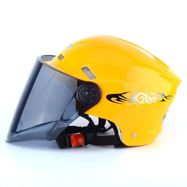 

new motorcycle helmet men women summer scooter motorbike helmet