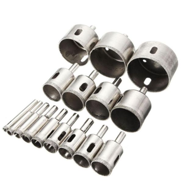

16pcs/set hard hole maker drill cutting tools bits kits 6-50mm ja55