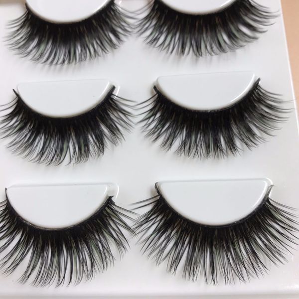 

hbzgtlad 100% handmade 3d mink hair beauty thick long false mink eyelashes fake eye lashes eyelash -07