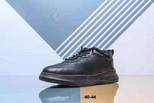 

мужская обувь осенью и зимой модные joker хань издание мужчины досуг обувь кроссовки хлопка высокого качества хлопка мужская mo, Black