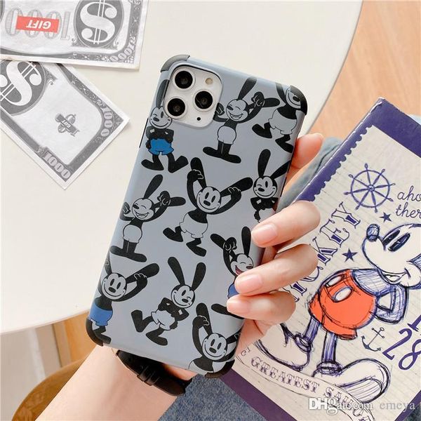 

nice luxury soft silicone case for iphone 11 pro x xs max xr 8 7 case cartoon back phone cover protection coque