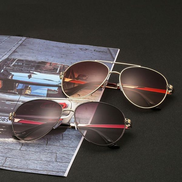 

classic pilot sunglasses men women brand vintage driving sun glasses for men retro shades male uv400, Blue