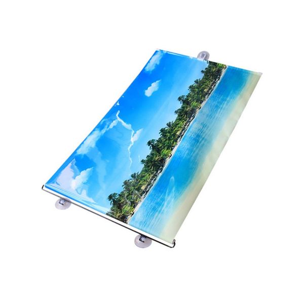 

portable car windshield sun shade seascape map foldable visor protector protective curtain