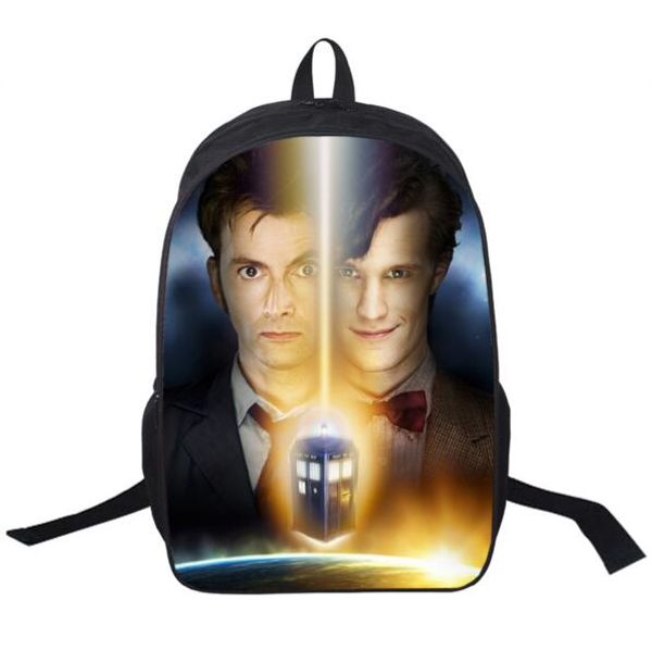 

tv show doctor who backpack for teenagers boys girls school bags women men daily backpack children school backpacks kids bag