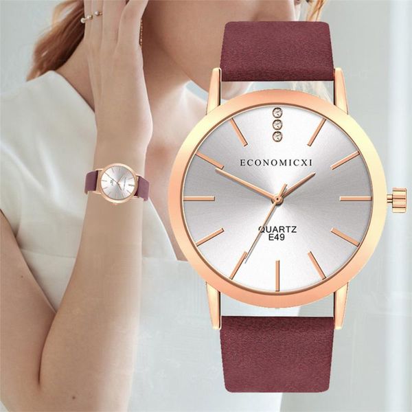 

sell casual watch quartz mesh belt fashion watch ladies quartz round wristwatch clock gift #w, Slivery;brown