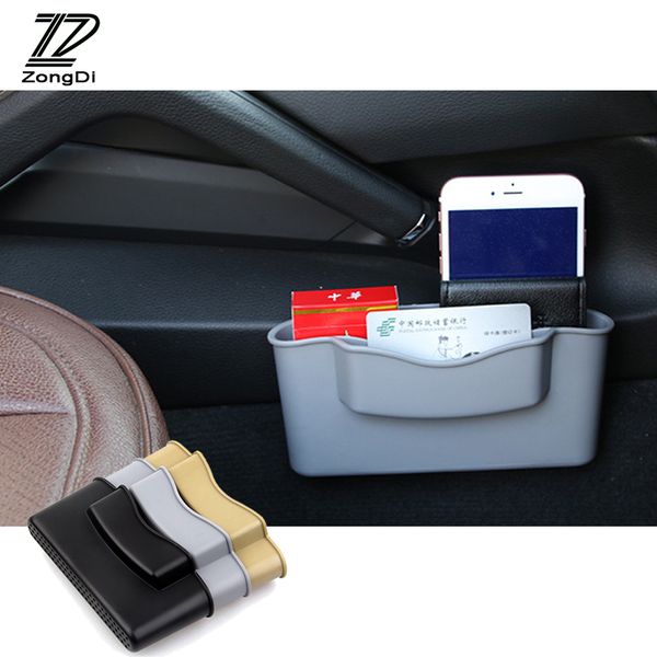 

zd 1x car storage box multi-function seat gap box for mitsubishi asx outlander lancer seat leon 2 fiat 500 ducato accessories