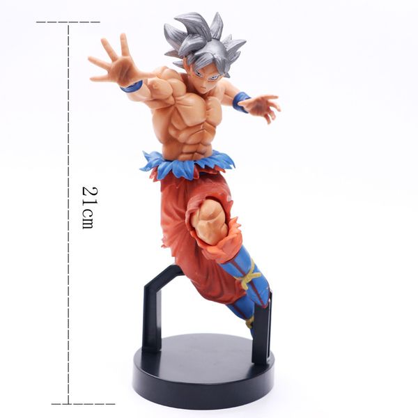 

action figure super ichiban kuji a son ultra instinct figure pvc son figures collectible model toy 21cm t200704