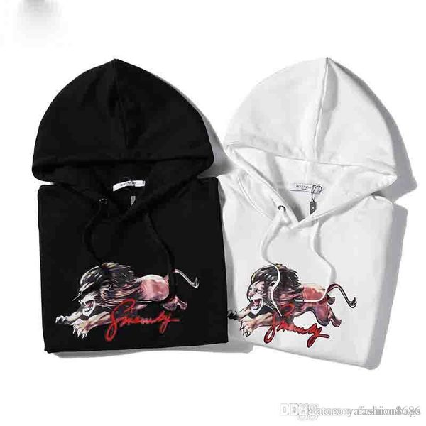 

new fashion hoodie men women sport sweatshirt size m-xxl 2color cotton blend thick design hoodie pullover long sleeve streetwear, Black