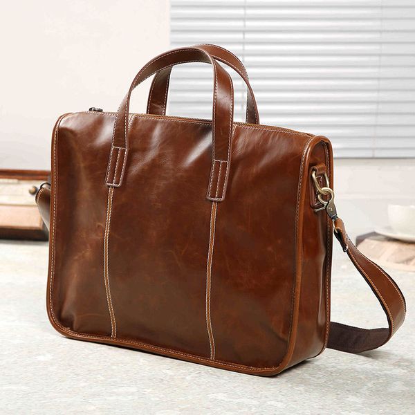 

2019 new retro handbag briefcase korean leisure computer bag