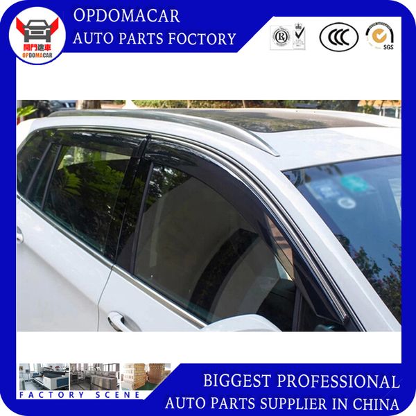 

4 piece injection molding trim vent shade rain sun wind deflector window visor for jade jade 2013 2014 2016 2017