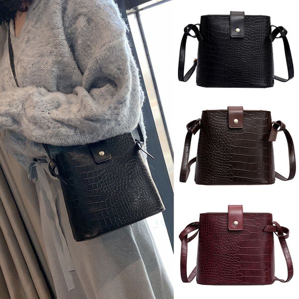 

women's bags for 2019 shoulder crossbody bag pu leather solid color fashion for mobile phone wml99