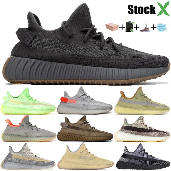 

kanye west new desert sage designer running shoes cinder zyon yecheil reflective sports sneakers zyon flax tail light men women trainers