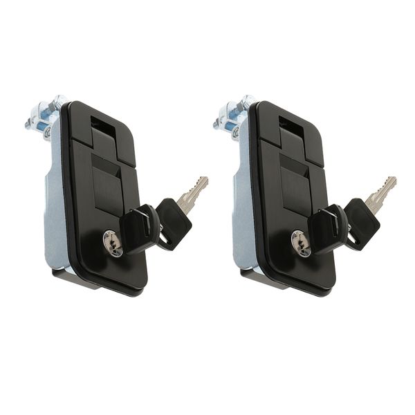 

2x compression lock latch handle for rv / camper / trailer / motorhome cabinet /etc box suitcase lock superior zinc alloy