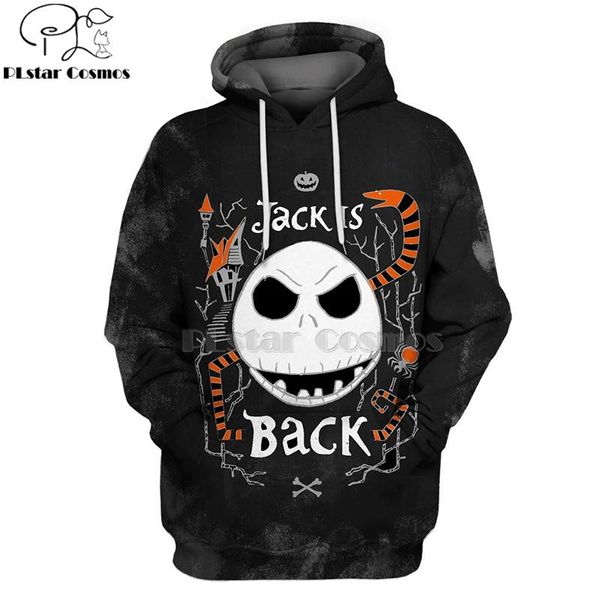 The Nightmare Before Christmas Sally Jack Skellington Sweater Hoodie Halloween
