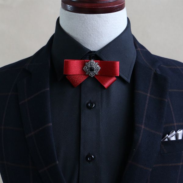 

mantieqingway trendy child polyester bow tie for wedding formal bowties for baby kids pins neck ties gravatas corbatas cravat, Black;gray