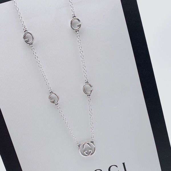 

selling quality necklace silver necklace for fashion wild necklace supply