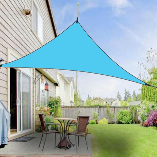 

outdoor shade triangle canopy 4*4*4m sunscreen canopy simple shade rain tarpaulin