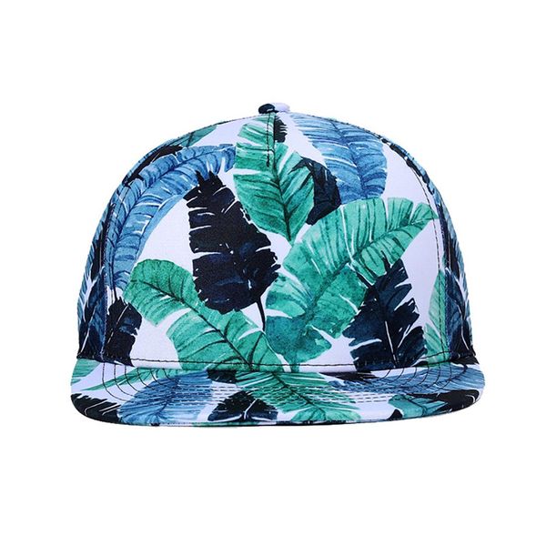 

baseball cap plant print hip hop hat trend hat green sports travel outdoor leisure hat wholesale, Blue;gray
