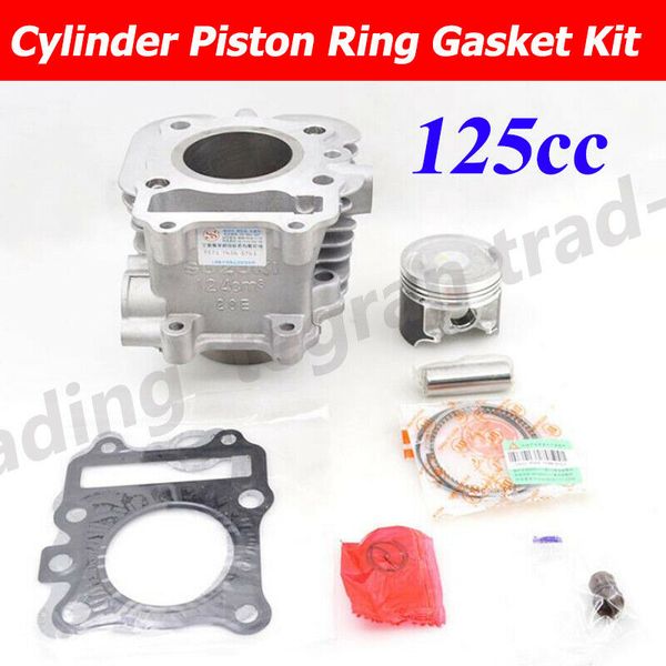 

motorcycle cylinder piston ring gasket kit for an 125 ( vecstar 125 ) burgman