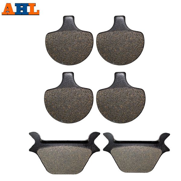 

ahl motorcycle front and rear brake pads for dyna series fxd fxdl fxdwg fxr fxrs fxrt fxrd fxlr 1988-1999