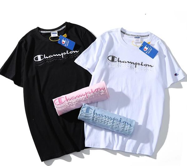 

новая мода высокое качество стиль дизайнеры футболки одежда 2020 embroiderys лето повседневная уличная мужчины женщины марка хлопок топ трой, White;black