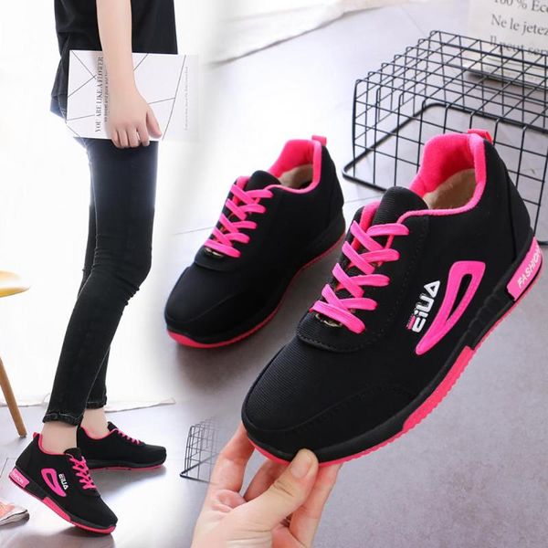 

women velvet warm round toe flat casual shoes non-slip sports running shoes fashion design winter breathable, wear resistant