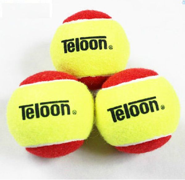 

red soft tennis ball kids tennis ball low compression stage 3