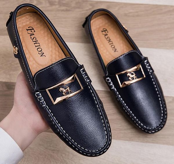 

nen mens dress shoes genuine leather luxury wedding shoes floral men flats office wedding party formal shoes size 3947, Black