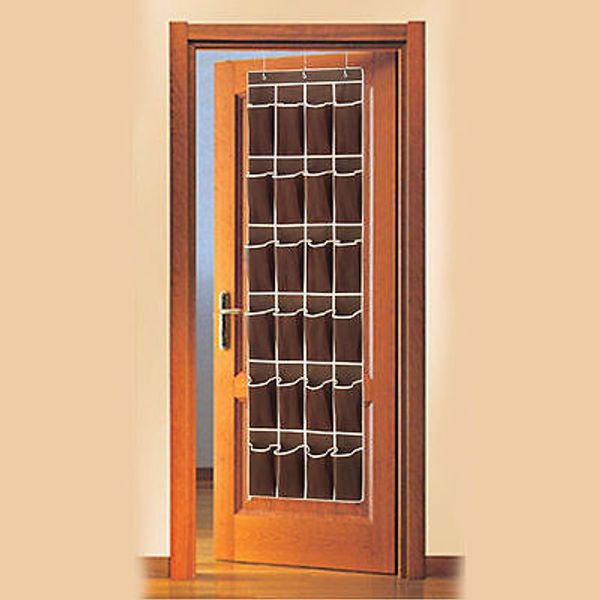 

24 pocket home over the door hanging organizer storage holder rack closet shoes