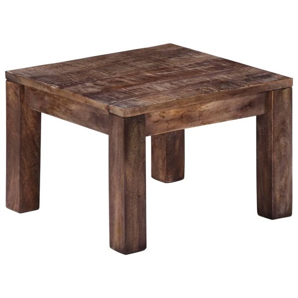 

coffee table 50x50x35 cm solid mango wood dining room furniture