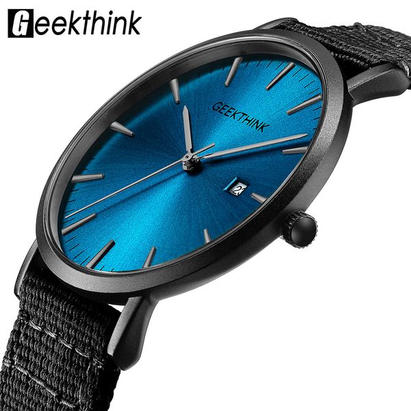 

casual fashion watches mens fabric slim ultra thin simple analog japan quartz wristwatches clock male relogios masculino, Slivery;brown