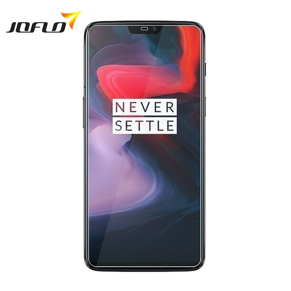 

joflo 2pcs 2.5d 0.26mm 9h hardness tempered glass screen protector for oneplus 6