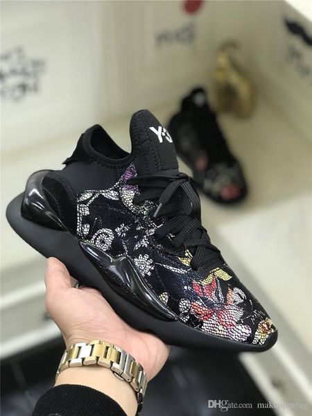 

y-3 ryo core черные кроссовки yohji yamamoto trainer повседневные кроссовки обувь с оригинальной коробкой, Blue;gray