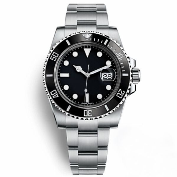 

Watche men automatic black ceramic bezel dial 116610 tainle teel chrono watche man wri twatch new port runaway wri twatch reloje