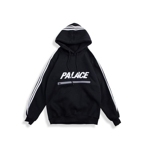 

New palace hoodie boyfriend hooded weat hirt hooded fa hion men women couple hoodie brand joint long leeved weater, Blue;black