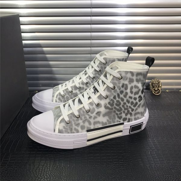 

2020 b23 low sneakers obliques technical leather 19ss flowers technical hococal outdoor casual shoes leather luxury shoes, Black