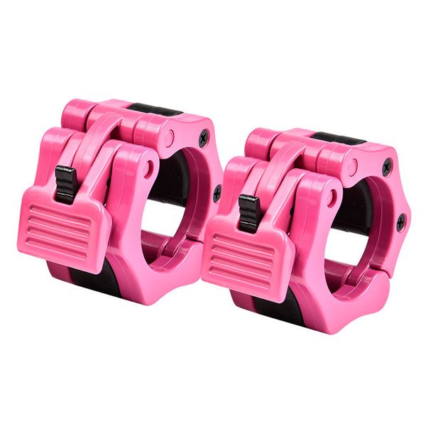 

1 pair 2" 50mm barbell collars standard olympic spinlock clamps dumbbel spring clips lock jaw quick release gym fitness support