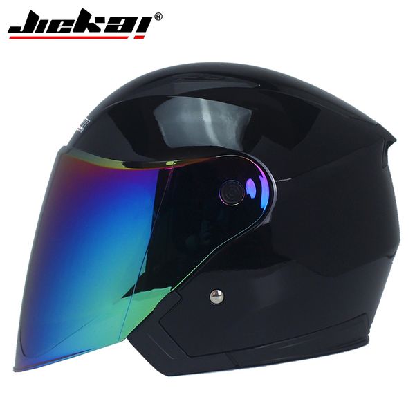 

jiekai безопасности мотоцикл шлем с открытым лицом шлем 6 цвет скутера велосипед в карелии