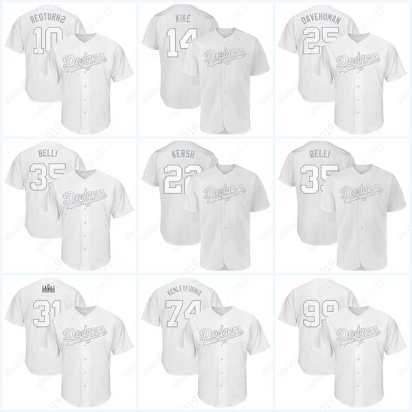 

14 Enrique Hernandez Kiké Los Angeles 35 Cody Bellinger Belli 74Kenley Jansen Kenleyfornia 10 Justin Turner RedTurn2 31 Joc Pederson Jersey