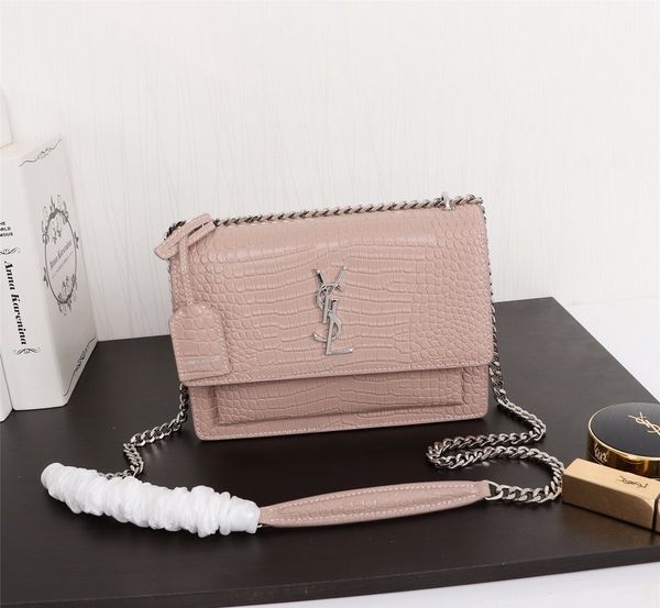 

sunset мешок сверху импортирован кожа коровы рисунок мода satchel очень тонкий, Black