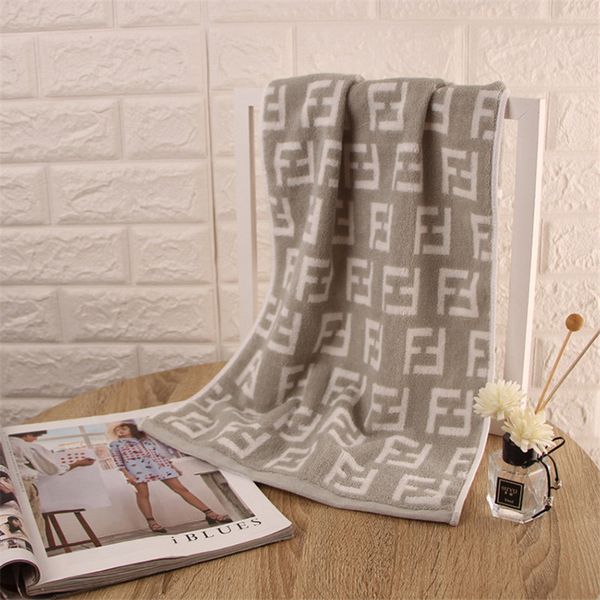 

2020 f letter towel cotton compressed rectangle home towel hand face hair bath designer towel ing