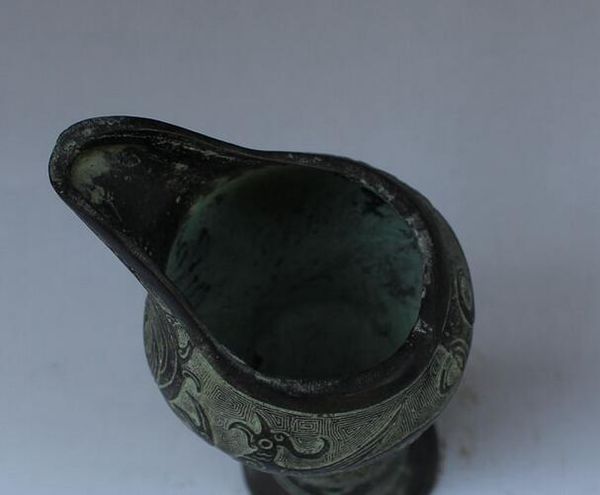 

antique feng shui bronze decorations old phoenix oil lamp sconces crafts collection vintage wedding props